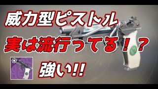 【#Destiny2】驚異‼︎キルクリップ付きの威力型ピストル キルし放題!?