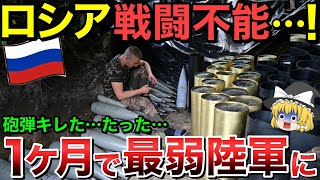 【ゆっくり解説】ロシア遂に砲弾が尽きて終了・・一体何が！？【ゆっくり軍事プレス】