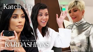 Kim Handles Christmas Party Chaos & Kris Questions Kourtney About Scott: "KUWTK" Katch-Up (S16, Ep9)