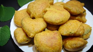 Simple and Tasty Ohm Leaf Bajji || కొత్త గ ఇలా వాము ఆకు తో బజ్జి చేసుకుంటే చాలా బాగుంటుంది