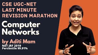 Computer Science  Crash course | Computer Networks imp topics | UGC-NET 2022 By Aditi Mam