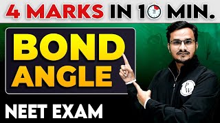 Bond Angle || 4 Marks in 10 Minutes For NEET Exam