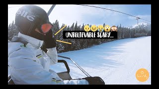加拿大Banff国家公园滑雪体验｜零下30度，超美超冷，滑雪初学者大考验～