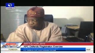 APC Defends Registration Exercise Ahead Of 2015