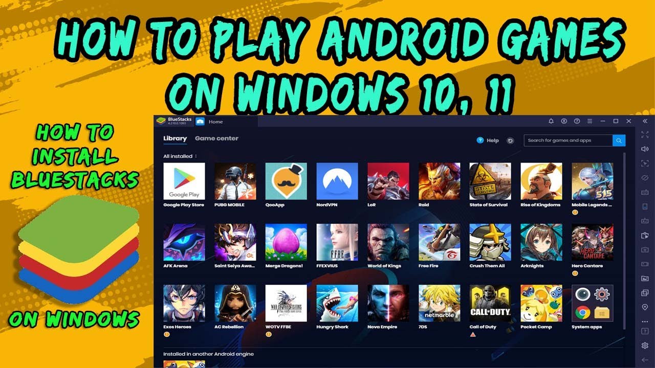 Unbelievable Trick To Play Mobile Games On Windows PC! - YouTube