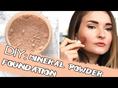 DIY: NATURAL MINERAL POWDER FOUNDATION | From Scratch DIY: NATURAL MINERAL POWDER FOUNDATION | From Scratch