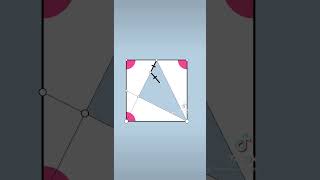3-4-5 Right Triangle Surprise in Every Square! 👀