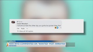 Newark man who taunted police on social media arrested