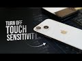 How to Turn Off Touch Sensitivity on iPhone (tutorial)