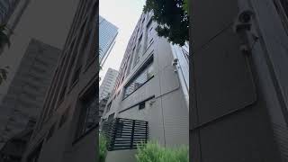 新宿警察署を撮っていたらカメラを発見したので取り合いしてみた