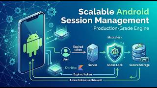 Android Session Management Architecture | Refreshing Tokens | Session Repository | Scalability