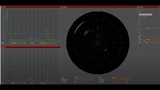 SkyRadar NextGen 8 GHz Pulse Radar: Constant False Alarm Rate (CFAR) in PPI and A-Scope