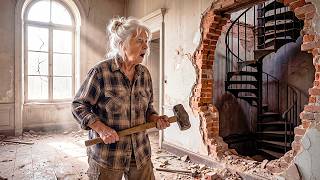 Widowed at 71, She Inherited an Abandoned Mansion — Until She Found a Hidden Staircase Behind Wall