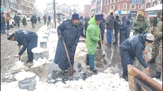 Men and Machinery are in place for snow clearance: SMC Commissioner