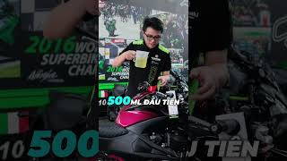 Với 1L xăng Z800 đi được bao xa #Z800 #Kawasaki