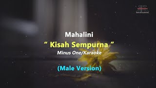 Mahalini - Kisah Sempurna | Karaoke - Piano (Male Key/Nada Pria)