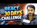 Day-1/30 React 30 Days Challenge || React NextJS Tutorial for Beginners in Hindi