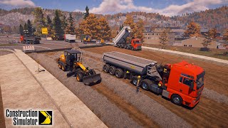 Timelapse👷Multiplayer🚧 High Way Works - E.U Map 🚧Construction Simulator 23