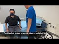 Credentia CNA Skill 22: Transfers From Bed to Wheelchair Using Transfer Belt