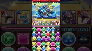 パズドラ　ゼウスマーキュリー降臨　海澪神　超地獄級