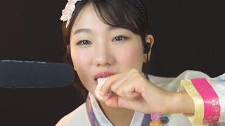 [ASMR] 시장에서 직접 사온 설 음식들 이팅 사운드🥮