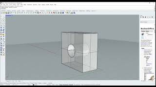 ARC-189 Rhino Boolean Difference tutorial