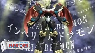 Digimon Adventure 02 - Imperialdramon Mode Change To Fighter Mode (Greek Dub)