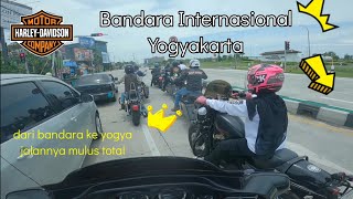 Bandara YIA paling enak untuk Riding Harley-Davidson