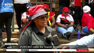 POPCRU calls for harsh sentences for police killers