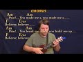 Believer (Imagine Dragons) Ukulele Cover Lesson in Am with Chords/Lyrics