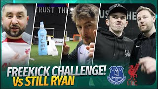 'He's Almost Snapped My Wrist With That Shot!' | FK Challenge v @Stillryan | Liverpool v Everton