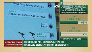 Нові обличчя: Скандали тижня навколо депутатів монобільшості | Червона лінія