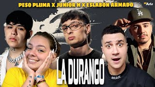 CUBANOS REACCIONAN a LA DURANGO (Video Oficial)-Peso Pluma, Junior H, Eslabón Armado