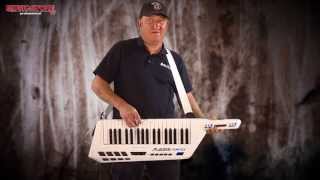 ALESIS Vortex Remote Keyboard Keytar Demo