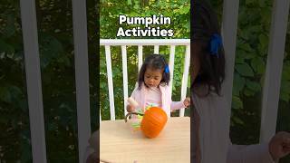 Pumpkin Activities for Kids- Toddler Pumpkin Fun #pumpkin #pumpkinactivities #toddlermom #toddler