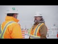 avancement des travaux sur le chantier du futur hôpital de vaudreuil soulanges