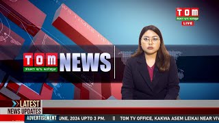 LIVE | TOM TV 8:00 PM MANIPURI NEWS, 20 FEB 2025