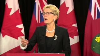 Katheleen Wynne welcomes Trudeau's election win
