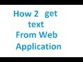 Selenium Webdriver code to get text from webelement   Tutorial 15