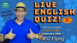 Live Friday Quiz #52 - Flying