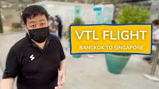 VTL Flight from Bangkok to Singapore - Where to do ATK Test?