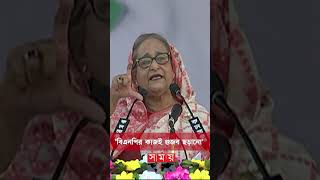 'নিজেরা কিছু করতে পারে না, ক্ষমতায় এসে লুটপাট করে খেয়েছে' #pmsheikhhasina #shorts