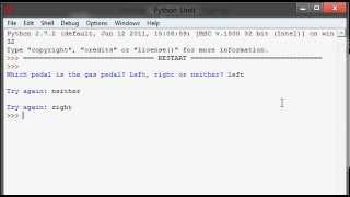 #7 - While Loop Test in Python