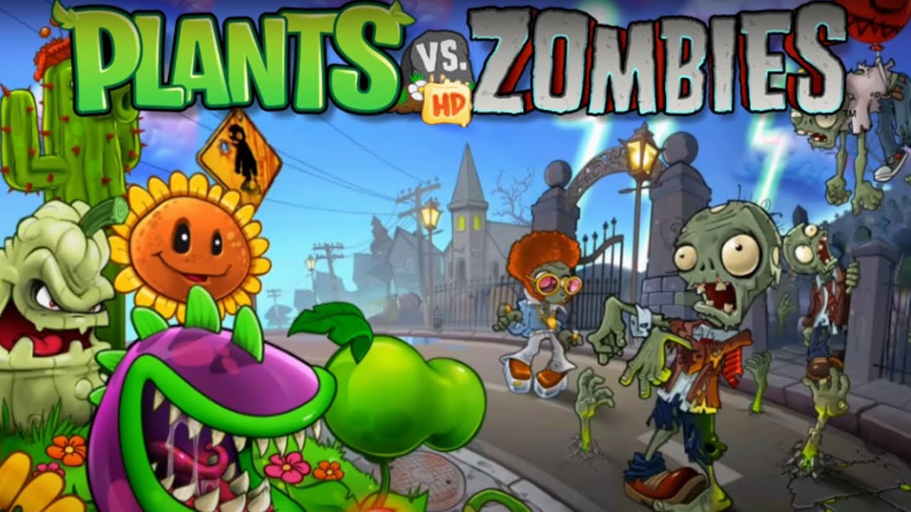 Plants Vs Zombies Hd Pc Full Walkthrough Gameplay Mod Youtube
