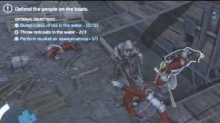 AC3 Sequence 6 Mission 3 - The Boston Tea Party 100% Full Sync