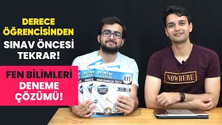 YKS ÖNCESİ AYT FEN DENEME ÇÖZÜMÜ | ÖĞRENCİ GÖZÜNDEN FİZİK/KİMYA/BİYOLOJİ TEKRARI