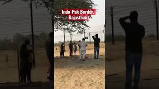 Indo-Pak Border, Rajasthan #thar #reels #youtubeshorts #mahindra #shorts #viral #army #border