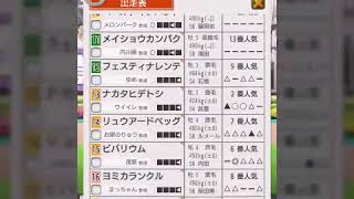 ダビマス 第1回 飛翔選手権