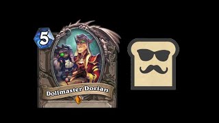 LEGENDARY CARD REVEAL: DOLLMASTER DORIAN | THE WITCHWOOD | HEARTHSTONE | DISGUISED TOAST