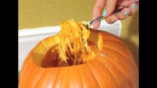 NO WASTE Pumpkin - Carve lantern, bake a pie \u0026 roast seeds HOW TO